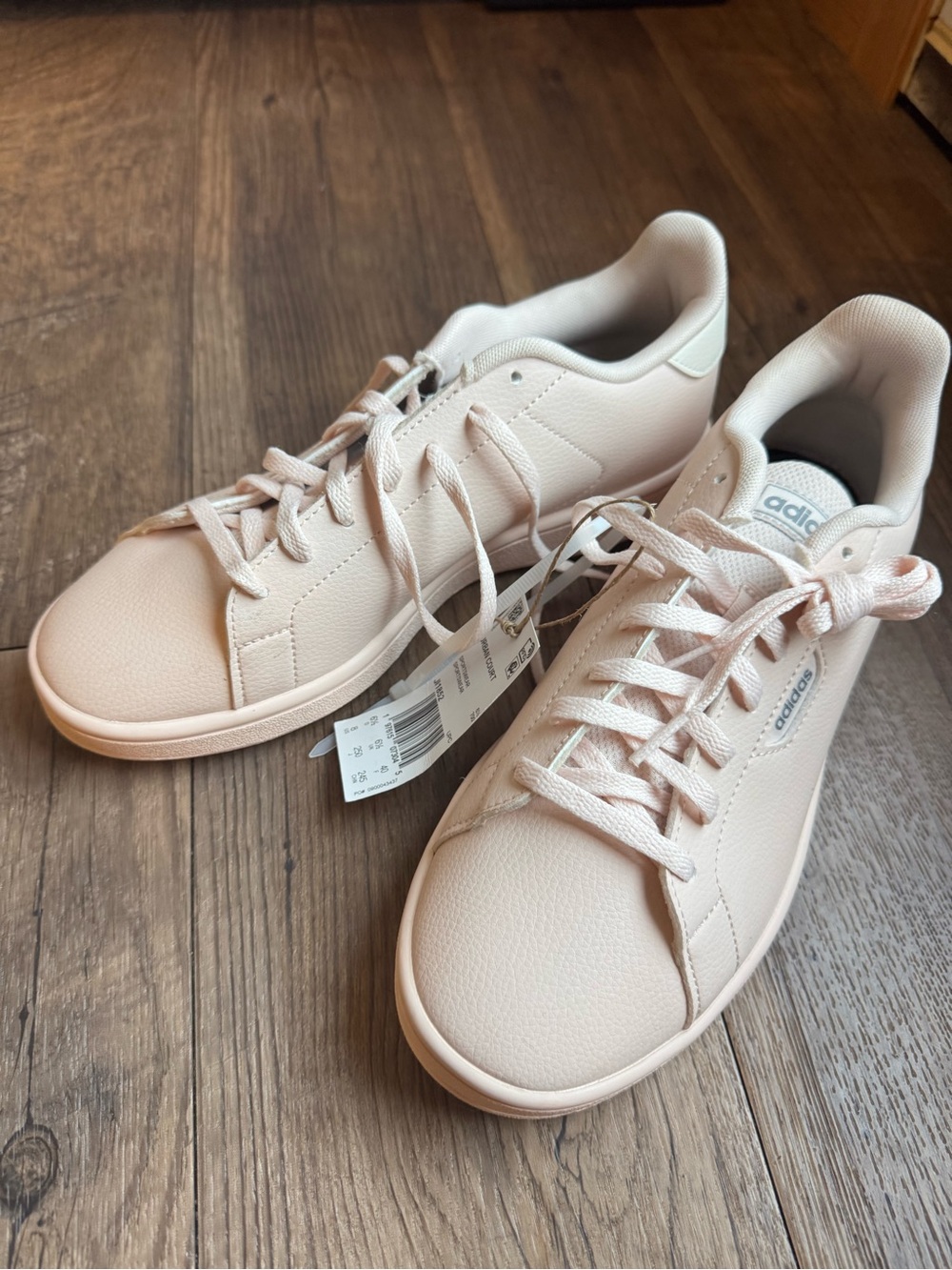 adidas Women Pale Pink Low-Top Sneakers